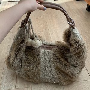 Faux fur Bag Large
